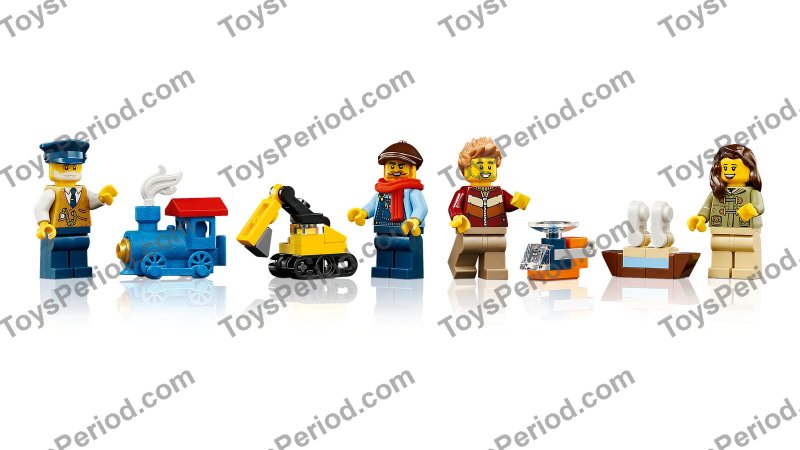 LEGO 10361 Holiday Express Train Set Parts List