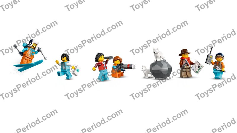 LEGO 60470 Explorer Train Set Parts List