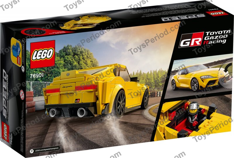 LEGO 76901 Toyota GR Supra Set Parts List