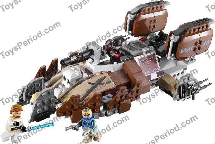 LEGO 7753 Pirate Tank Instructions and Parts List