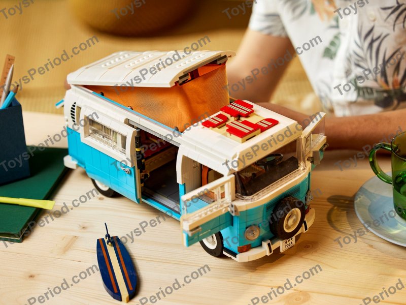 LEGO 10279 Volkswagen T2 Camper Van Set Parts List
