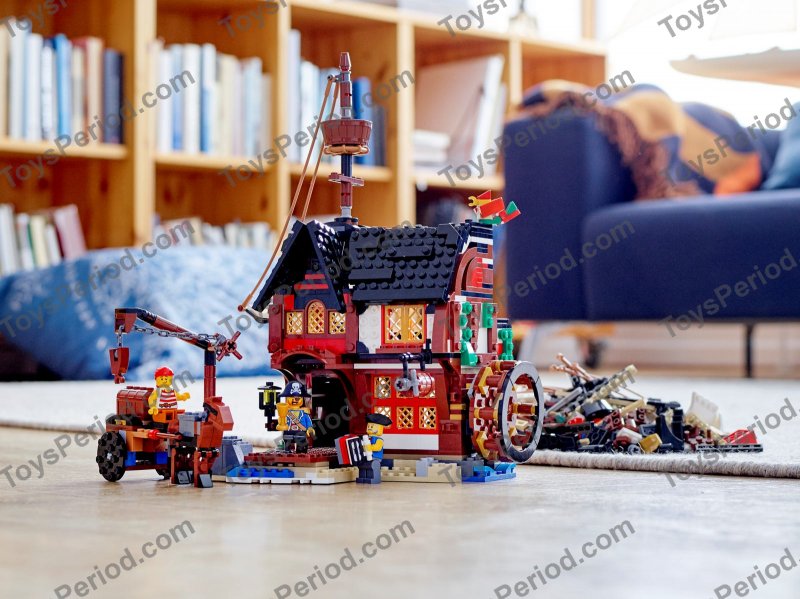 LEGO 31109 Pirate Ship Set Parts List