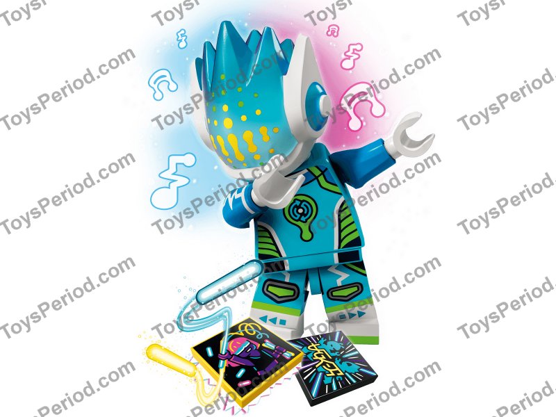 LEGO 43104 Alien DJ BeatBox Set Parts List