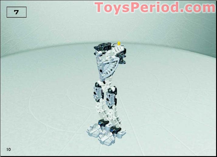 LEGO 8741 Toa Hordika Nuju Instructions and Parts List