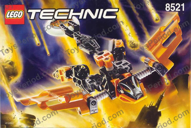 LEGO 8521 Flare Slizer Instructions and Parts List