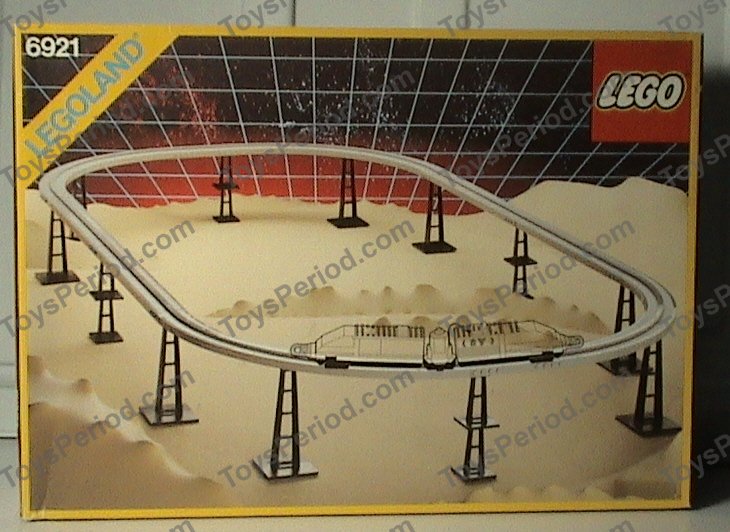 LEGO 6921 Monorail Accessory Track Set Parts Inventory and