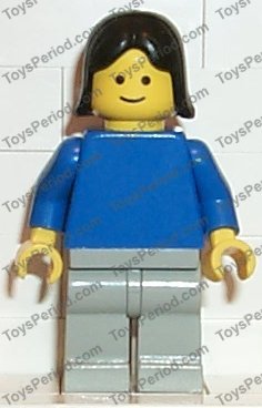 Lego Minifigure Classic Town Plain Black Torso Pln040