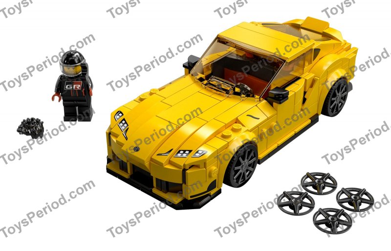 LEGO 76901 Toyota GR Supra Set Parts List