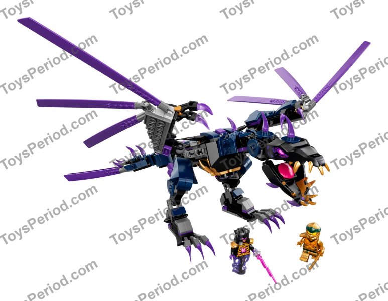 LEGO 71742 Overlord Dragon Set Parts List