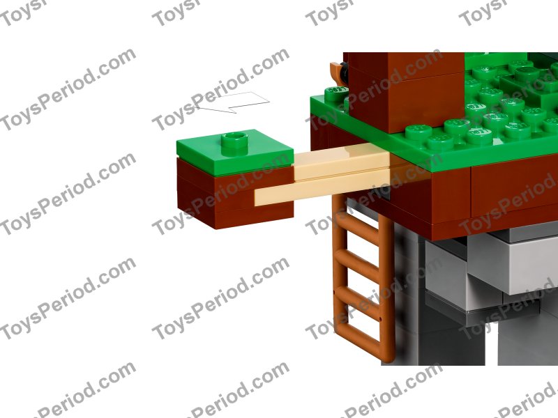 LEGO 21183 The Training Grounds Set Parts List