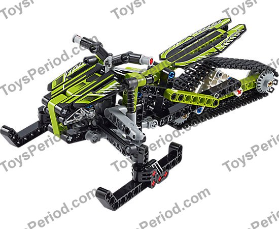 こまっち LEGO 42021 Snowmobile Set Parts List