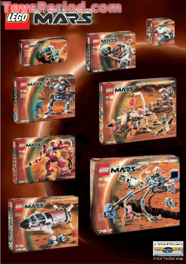 LEGO 7308 Double Hover Set Parts Inventory and