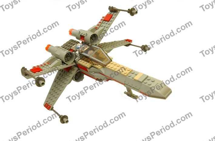 LEGO 7140 X-Wing Fighter Set Parts Inventory and Instructions ...