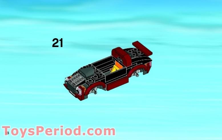 LEGO 4441 Police Dog Van Instructions and Parts List