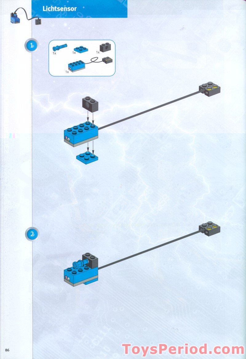 LEGO 3803 Robotics Invention System 1.5 Upgrade Kit Instructions and ...