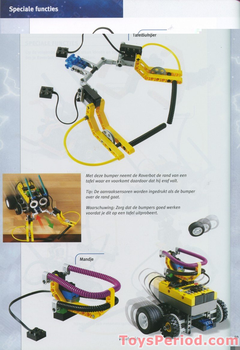 LEGO 3803 Robotics Invention System 1.5 Upgrade Kit Instructions and ...