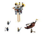 LEGO 70610 Flying Jelly Sub Set Parts List