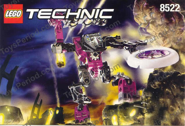 LEGO 8522 Spark Slizer Instructions and Parts List