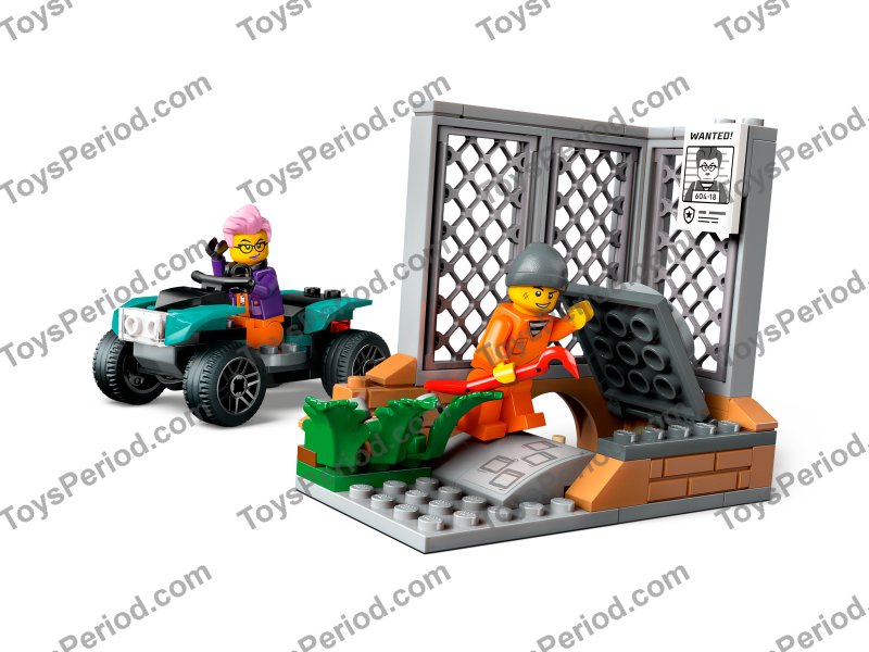 LEGO 60418 Police Mobile Crime Lab Truck Set Parts List