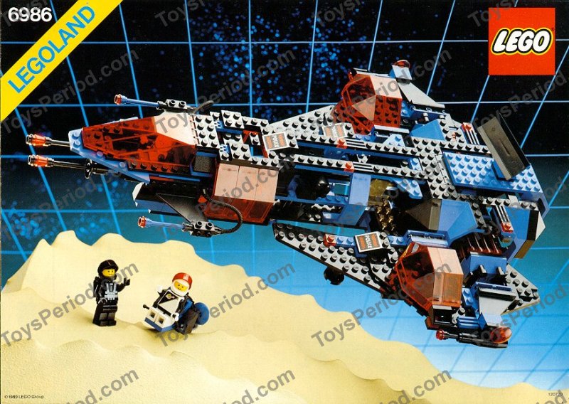 Logisk Tremble Unødvendig LEGO 6986 Mission Commander Set Parts Inventory and Instructions - LEGO  Reference Guide