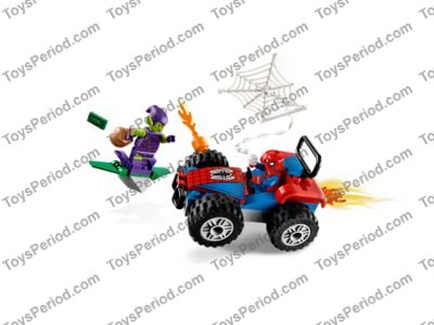 LEGO 76133 Spider-Man Car Chase Set Parts List
