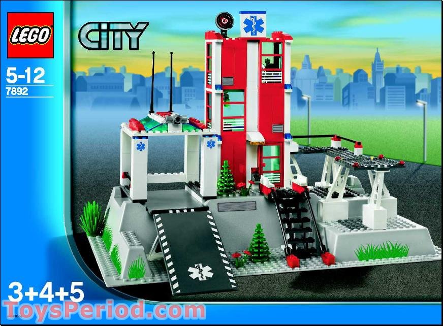 Star Auto Parts >> LEGO 7892 Hospital Set Parts Inventory and Instructions - LEGO Reference Guide Star Auto Parts >> LEGO 7892 Hospital Set Parts Inventory and Instructions - LEGO Reference Guide