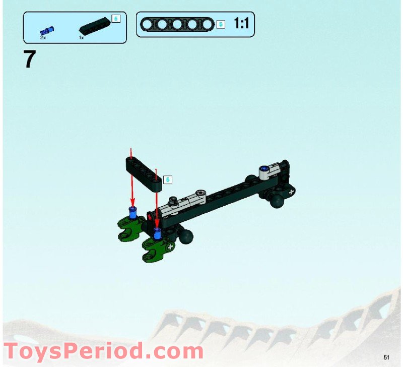 LEGO 8994 Baranus V7 Instructions and Parts List