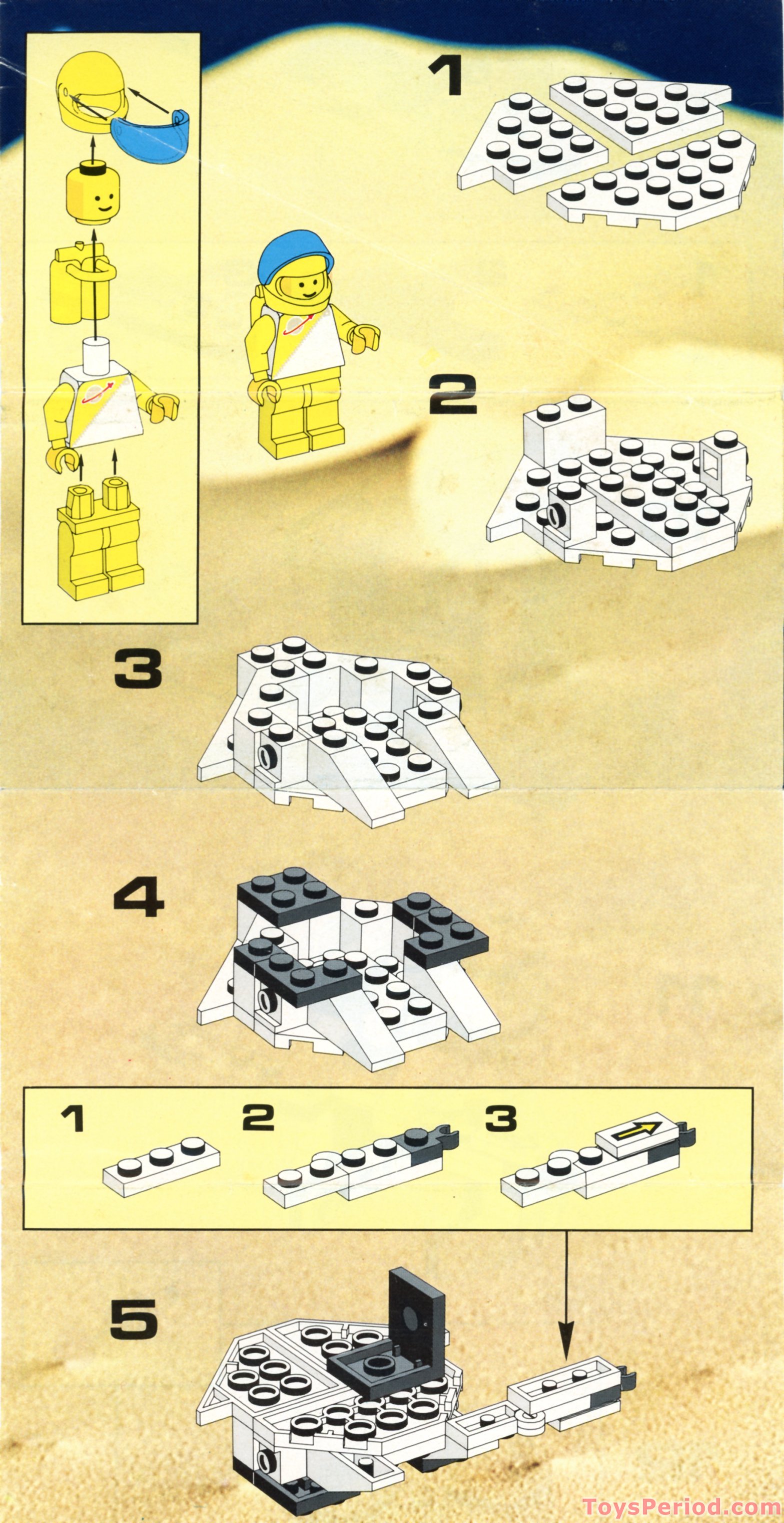 LEGO 6848-1 Strategic Pursuer Instructions and Parts List