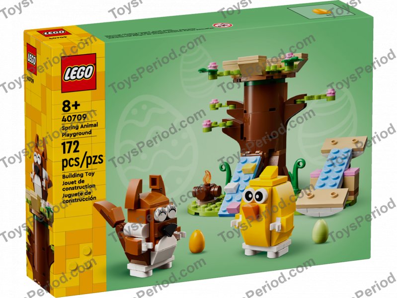 LEGO 40709 Spring Animal Playground Set Parts List