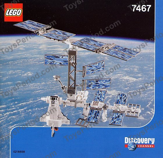 LEGO 7467 International Space Station Instructions and Parts List
