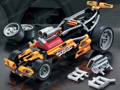 LEGO 8365 Tuneable Racer Instructions and Parts List