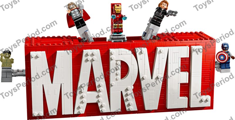 LEGO 76313 MARVEL Logo Set Parts List