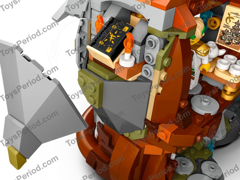 LEGO 71819 Dragon Stone Shrine Set Parts List