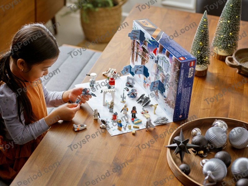 LEGO 75340 Advent Calendar 2022, Star Wars Set Parts List