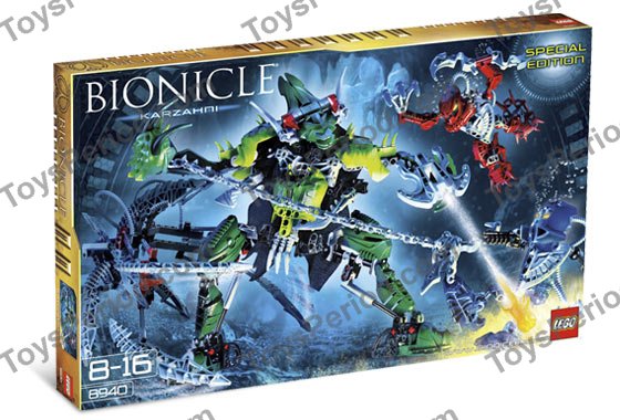 LEGO 8940 Karzahni Instructions and Parts List
