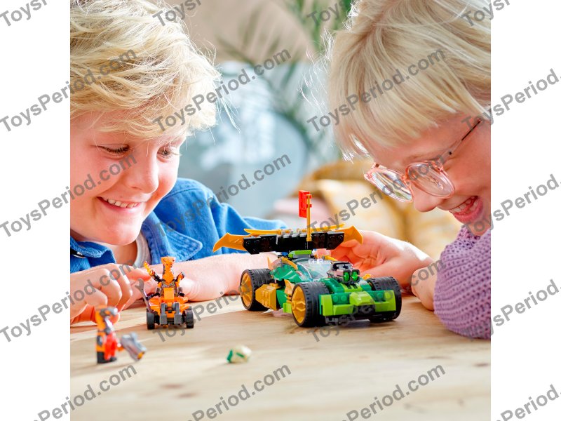 LEGO 71763 Lloyd's Race Car EVO Set Parts List