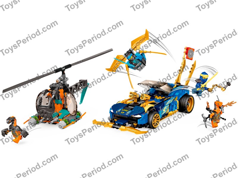 月　hna④ Amazon.com: LEGO Ninjago Jay and NYA's Race Car EVO 71776