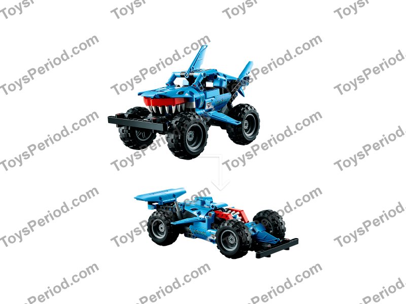 LEGO 42134 Monster Jam Megalodon Set Parts List