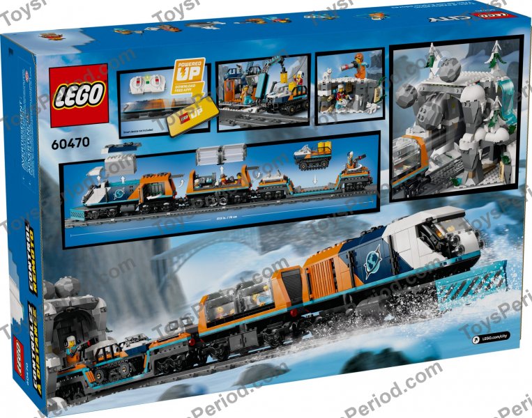 LEGO 60470 Explorer Train Set Parts List