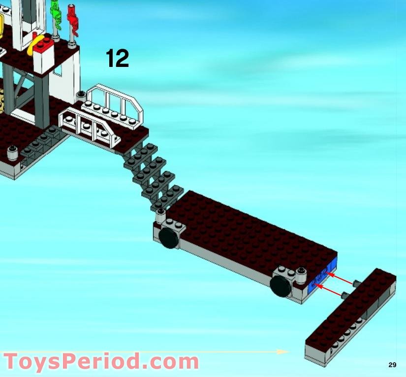 LEGO 4644 Marina Instructions and Parts List