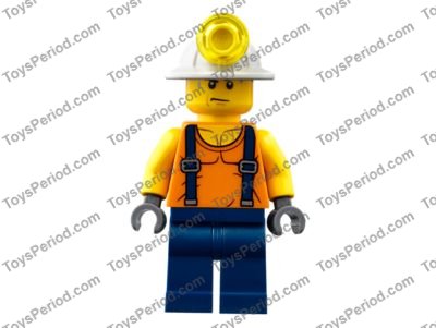 LEGO 60186 Mining Heavy Driller Set Parts List