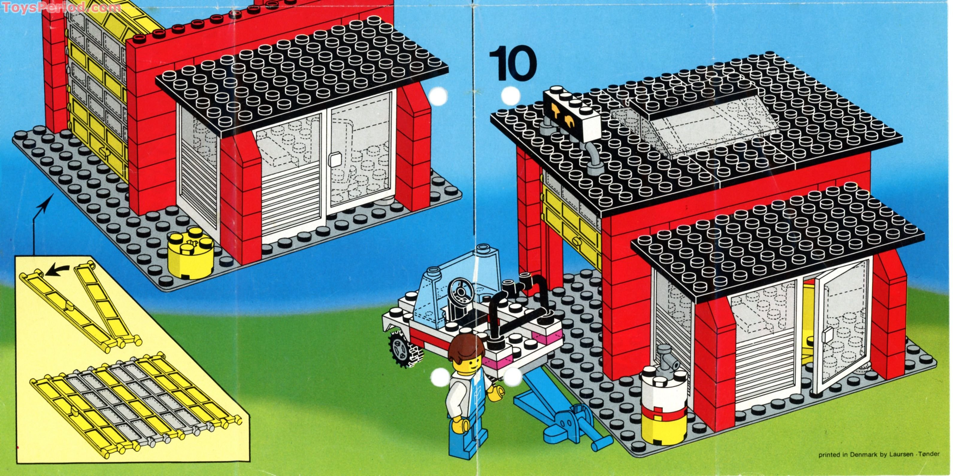 LEGO 6369 Auto Workshop Instructions and Parts List