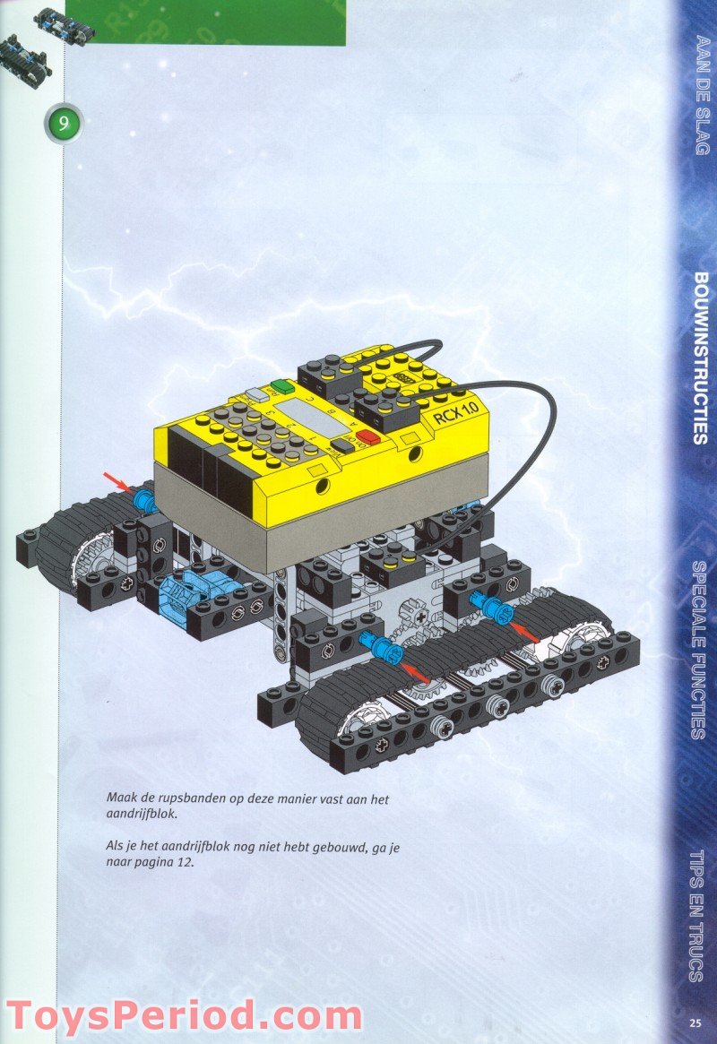 LEGO 3803 Robotics Invention System 1.5 Upgrade Kit Instructions and ...
