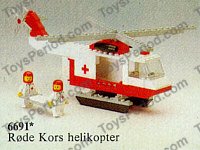 Instruction Nr LEGO® Bauanleitung 6691