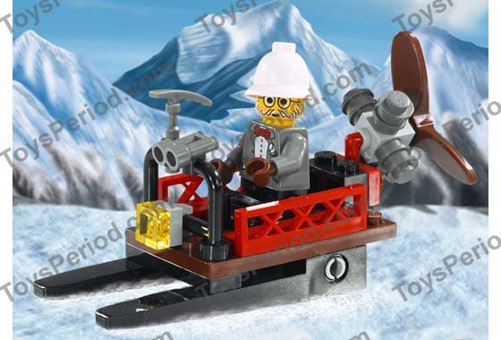 LEGO 7423-1 Mountain Sleigh Instructions and Parts List