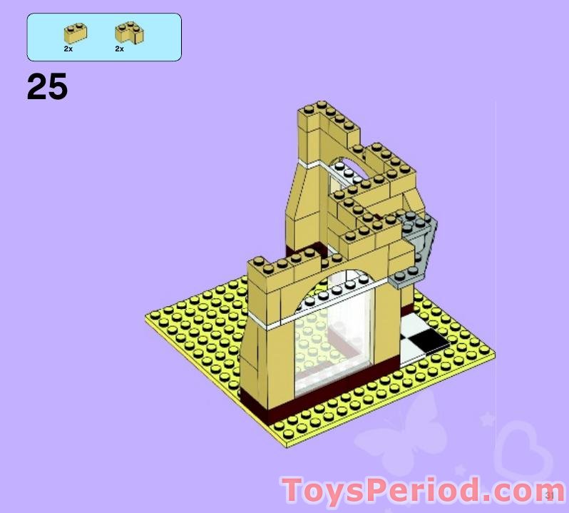 LEGO 41006 Downtown Bakery Instructions and Parts List