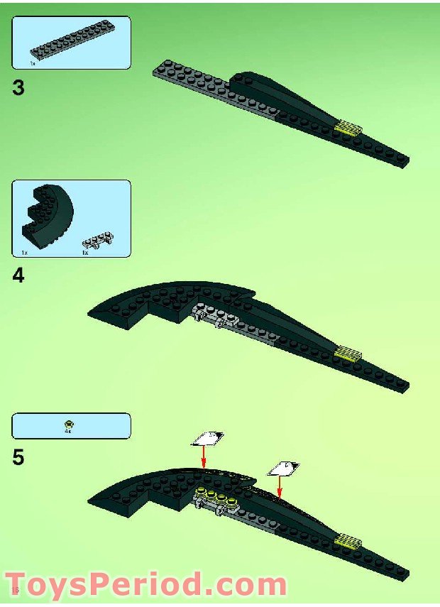 LEGO 7649 MT-201 Ultra-Drill Walker Instructions and Parts List