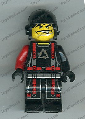 Lego Figur Alpha Team Charge Arctic ALP024 aus Set 4743 4746