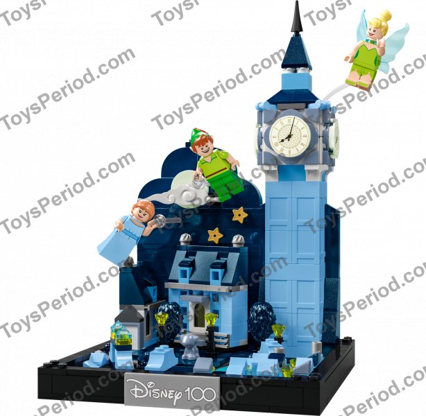LEGO 43232 Peter Pan & Wendy's Flight over London Set Parts List