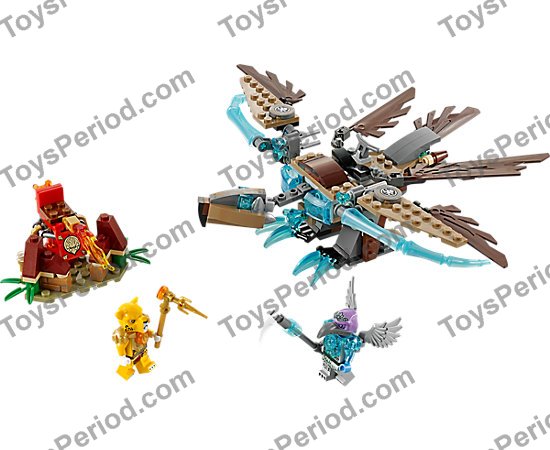 LEGO 70141 Vardy's Ice Vulture Glider Set Parts List